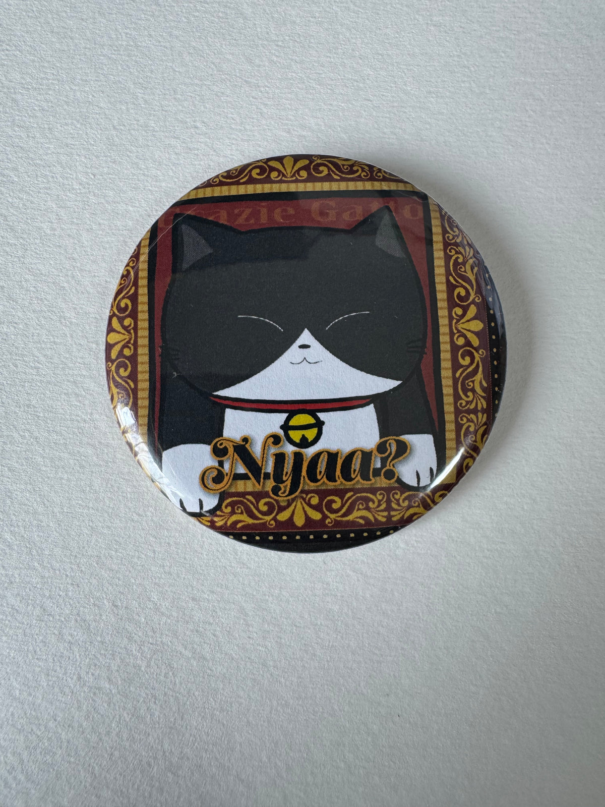 缶バッジ Nyaaねこ 細目
