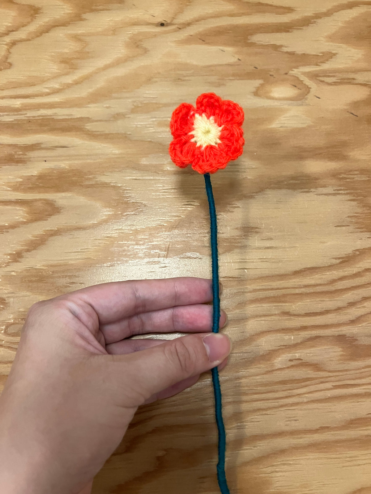 ビビットフラワー　レッド