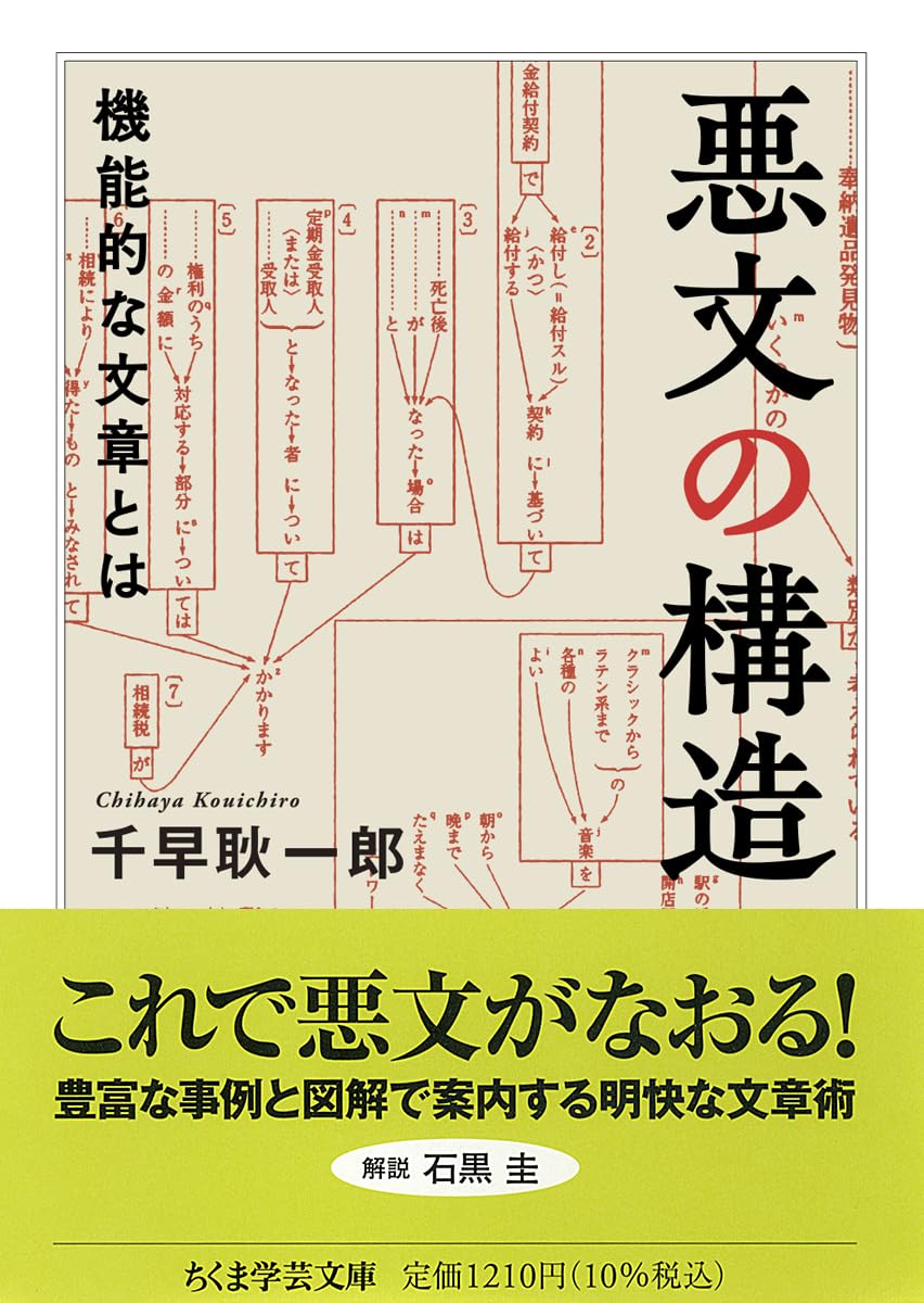 悪文の構造　――機能的な文章とは (ちくま学芸文庫チ-8-1)