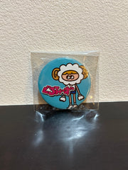「ぐるみーず  ひつじ」缶バッチ