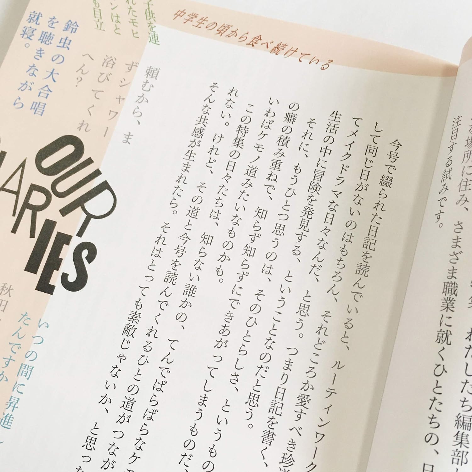 IN/SECTS vol.6「日記／蓮沼執太」