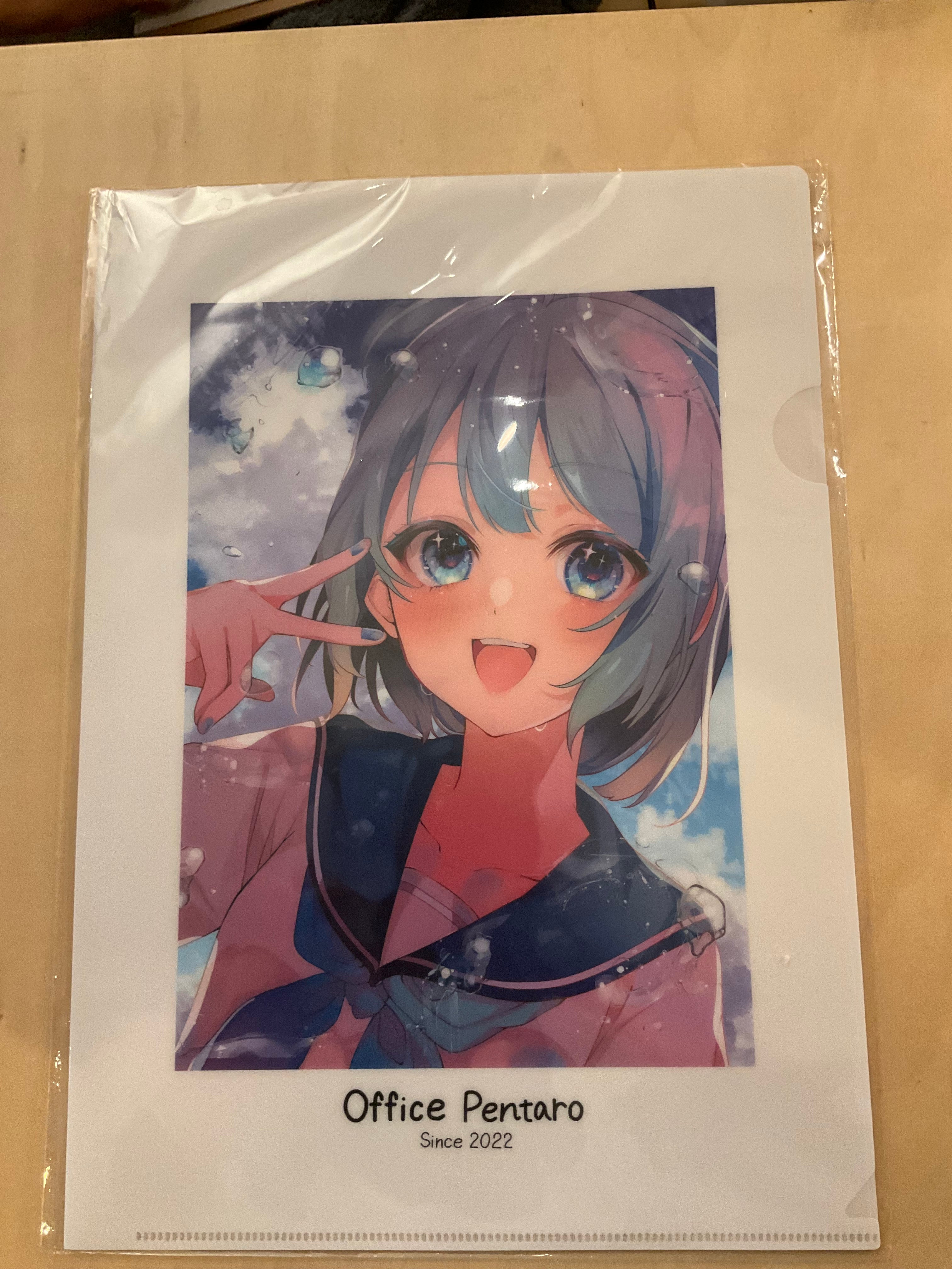 ぺんこちゃんクリアファイル