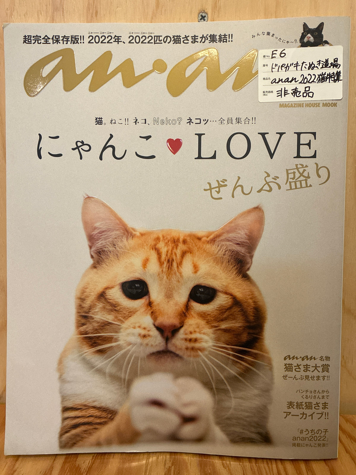anan 2022猫特集