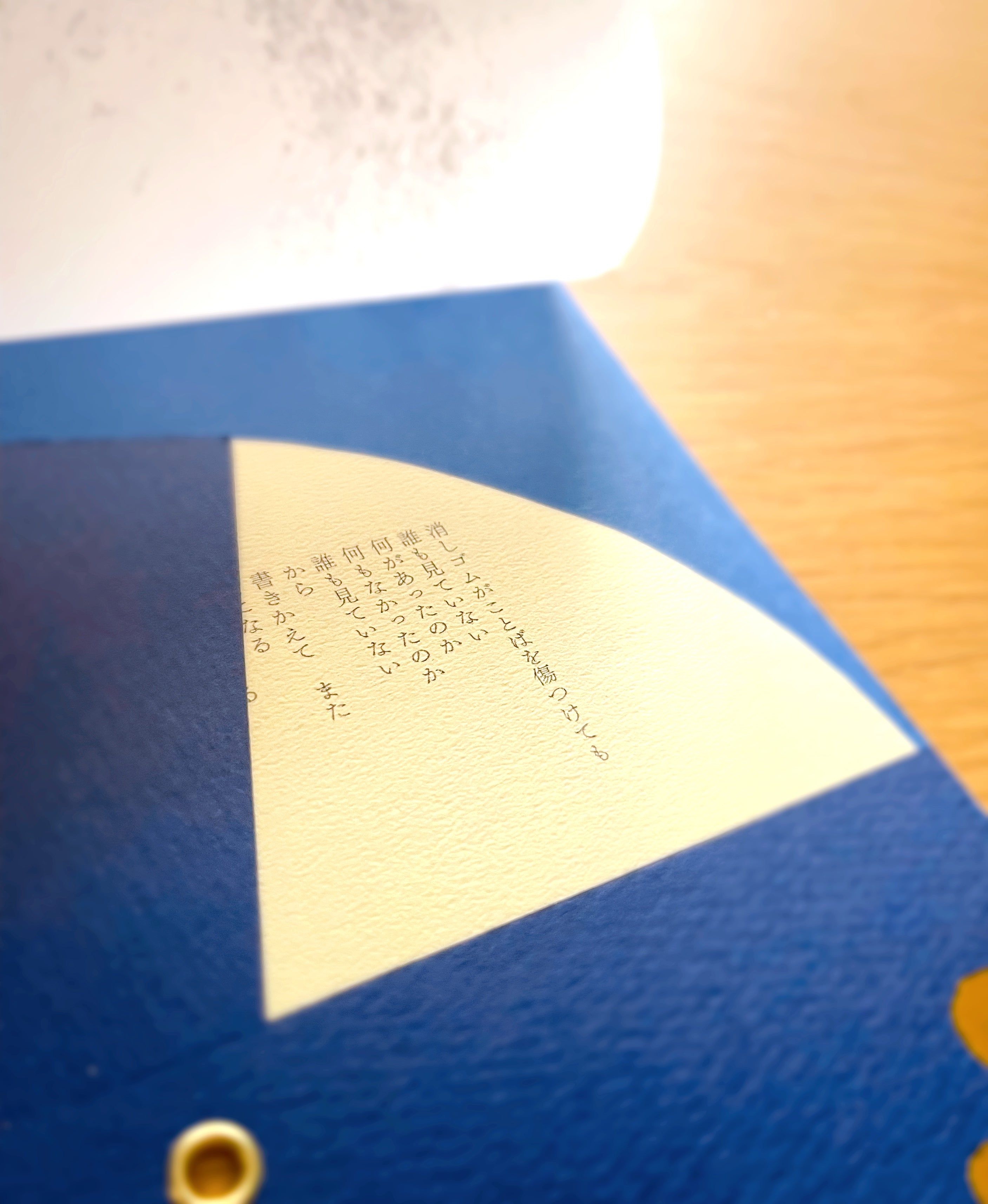 詩集『見上げれば、春、さんかく、月は、どこにいる』