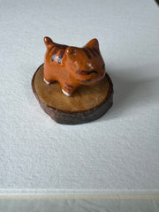 猫 ミニフィギュア 茶トラ
