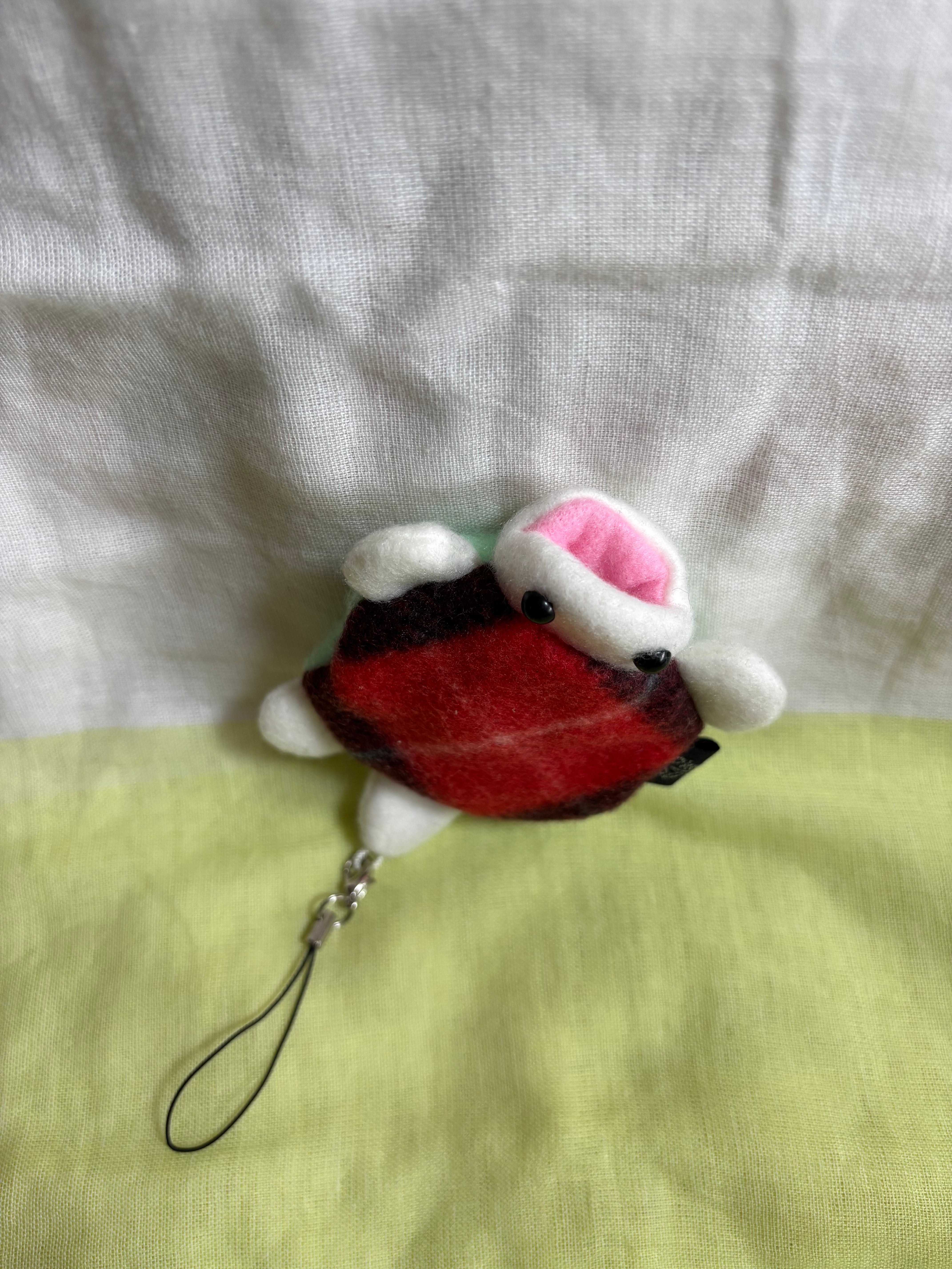 カメキーホルダー（布）