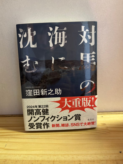 対馬の海に沈む