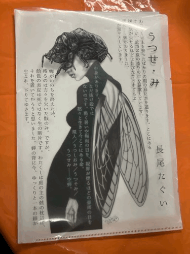 300字小説クリアファイル【うつせ・み】