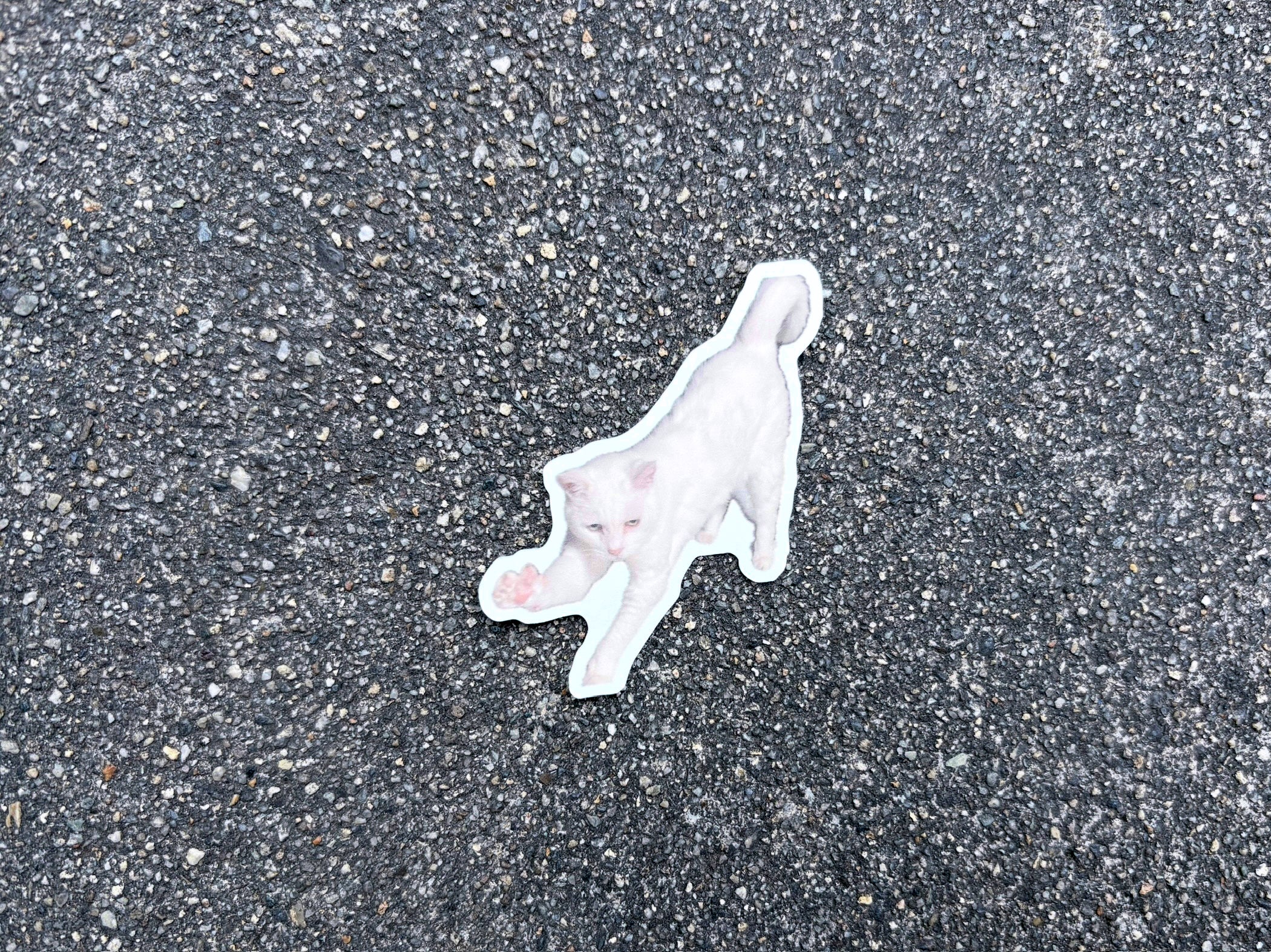 うちのねこステッカー（ミルク）